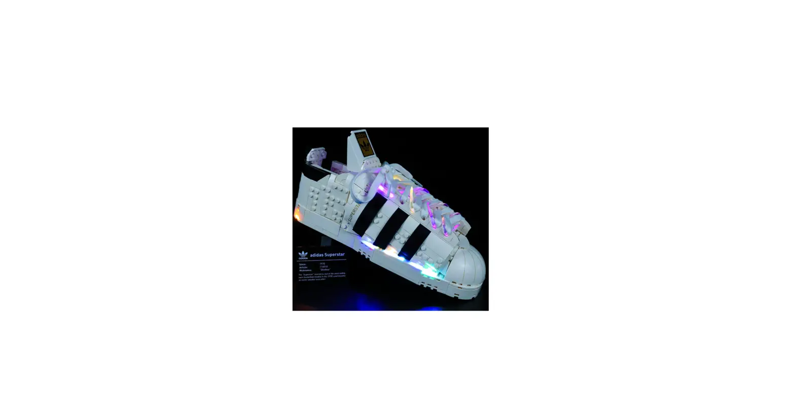 Game Of Bricks Light Kit For Adidas Originals Superstar 10282 Instruction Manual