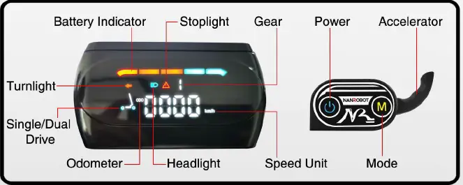 NANROBOT D6 Plus Foldable Electric Scooter 13