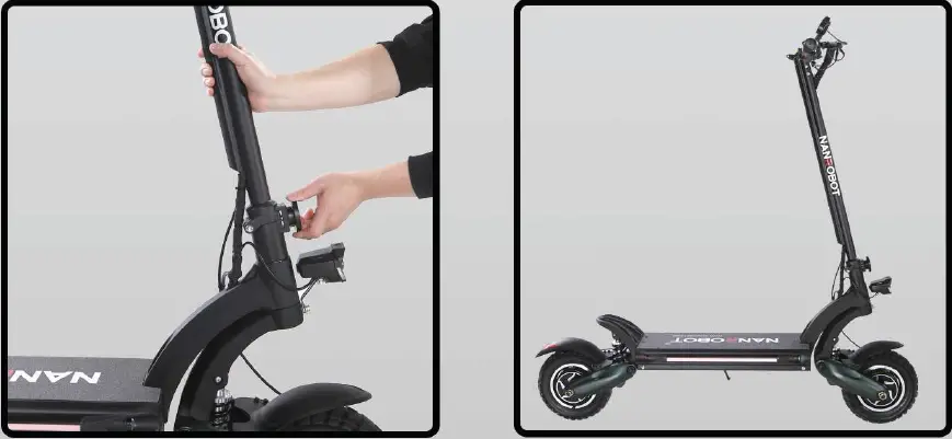 NANROBOT D6 Plus Foldable Electric Scooter 8