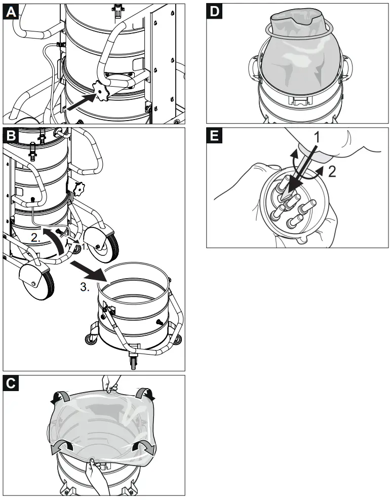 KARCHER IVM 60 Industrial Vacuum Cleaner - 2