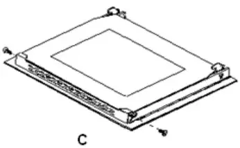 Reinstalling of the oven door