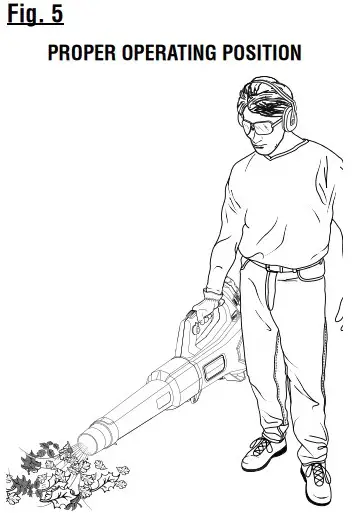 Operating The Blower