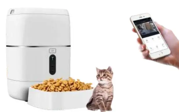 SMARSECUR BL6 Pet Auto Feeder