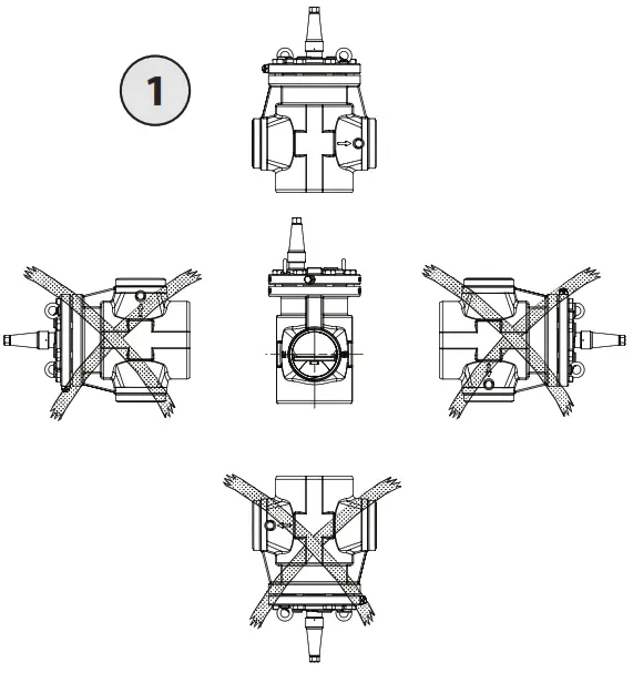 Danfoss ICS 100 150 Pilot Operated Servo Valve - Figure 1