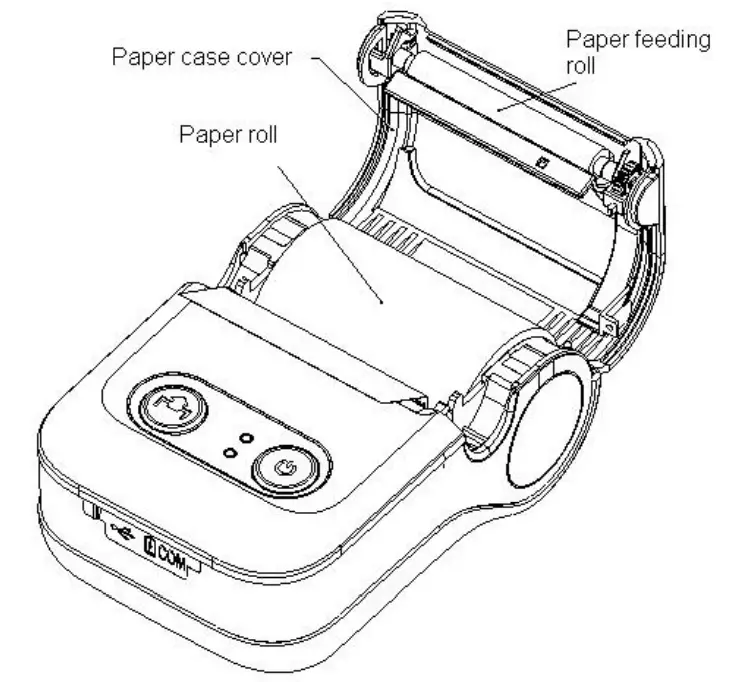 SPRT SP-RMT11 L21 Portable Thermal Printer - Model No. 3