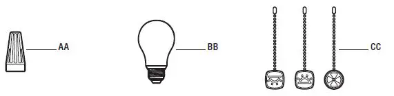 HAMPTON BAY YG990-MBK 44 IN Loomis Indoor Ceiling Fan-2
