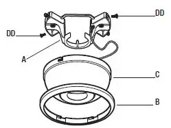 HAMPTON BAY YG990-MBK 44 IN Loomis Indoor Ceiling Fan-6