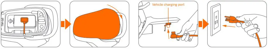 SEAGWAY eMoped C80 Smart Electric Bike User Manual - Charge the Vehicle