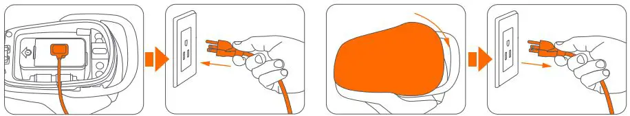 SEAGWAY eMoped C80 Smart Electric Bike User Manual - Internal Charging