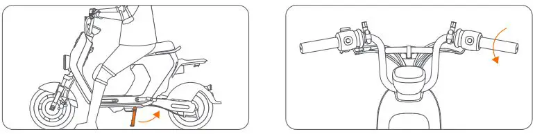 SEAGWAY eMoped C80 Smart Electric Bike User Manual - Riding