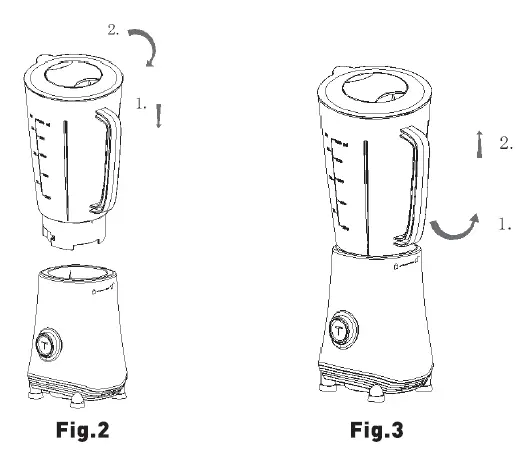FABER-P1010-Blender-Instruction-FIG-3