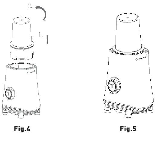 FABER-P1010-Blender-Instruction-FIG-4