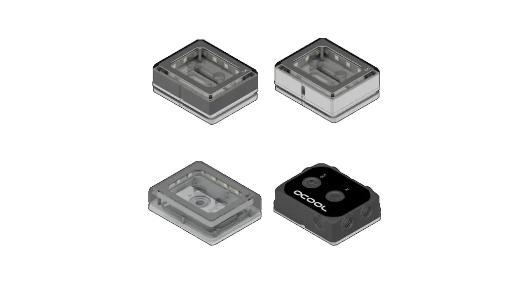 Alphacool Eisblock Xpx Pro Aurora Light Cpu Water Block Instruction Manual