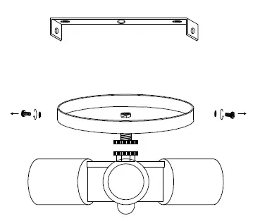 Dainolite-PIA-213FH-Pietra-3-Light-21-Inch-Black-Incandescent-Flush-Mount-Light-FIG-3