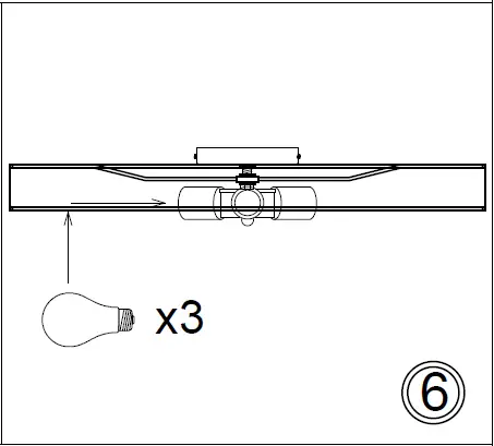 Dainolite-PIA-213FH-Pietra-3-Light-21-Inch-Black-Incandescent-Flush-Mount-Light-FIG-6