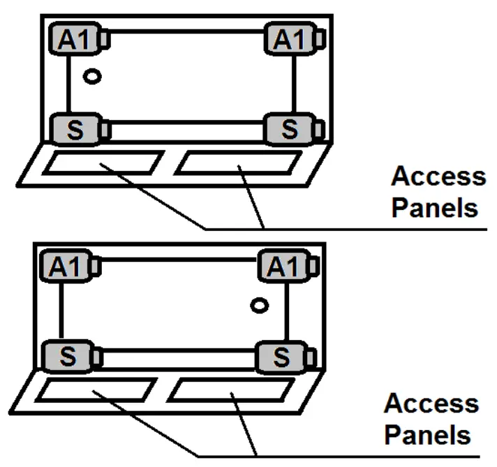 Laurel Mountain 3660MWASR064 60 Inch x 36 Inch Skirted Acrylic Combo Bath - Fig 2