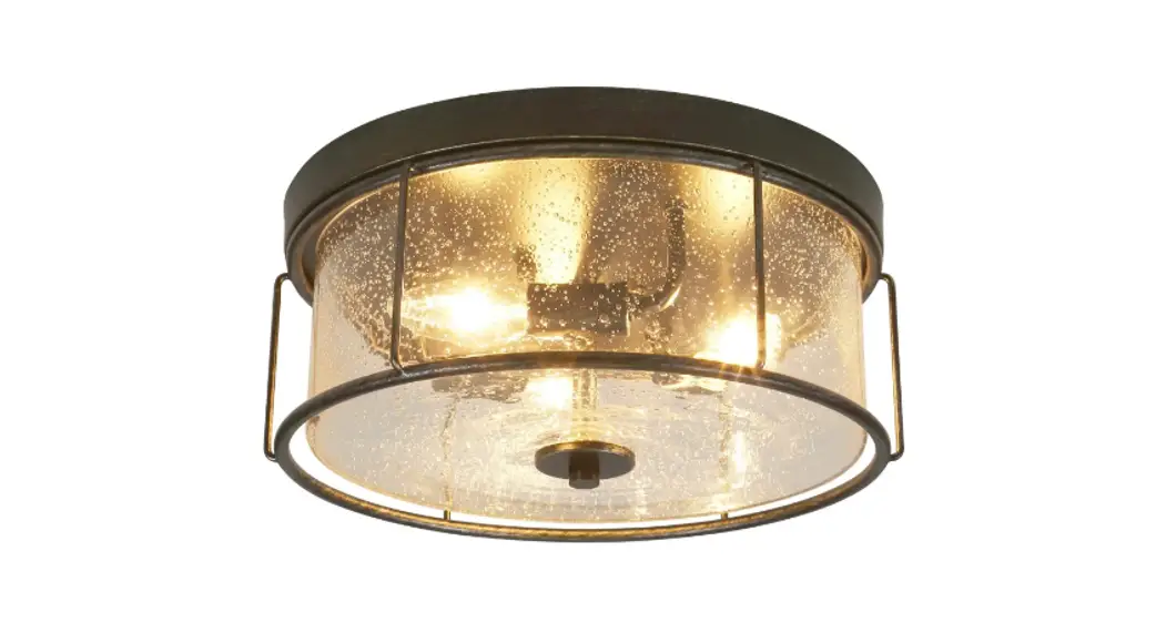 Lnc Ezabimlws4908c8 Vine 3-light 13-in Matte Black Led Flush Mount Light Instruction Manual