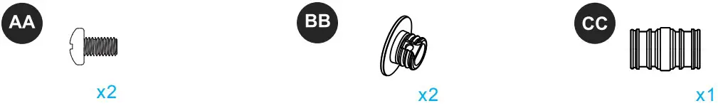 Origin 21 2UMCRA W Under Shelf Rod Kit - FIGURE 3