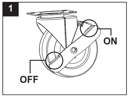 KOBALT 19158 36 Inch W x 37.8-in H 5-Drawer Steel Rolling Tool Cabinet - 9