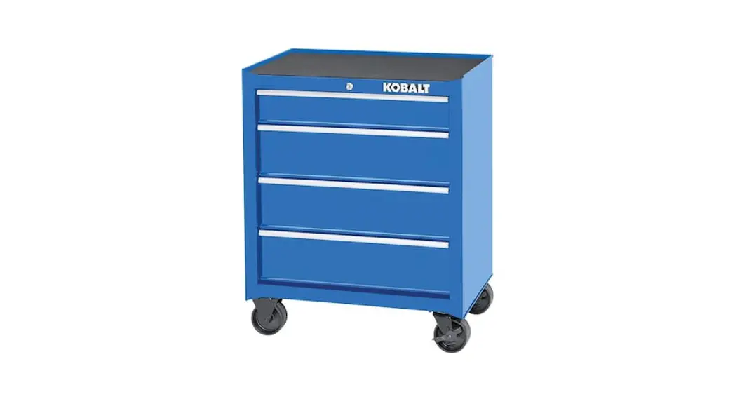 Kobalt 19158 36 Inch W X 37.8-in H 5-drawer Steel Rolling Tool Cabinet Instruction Manual