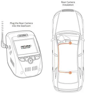 FIG 8 Mount the Rear Camera