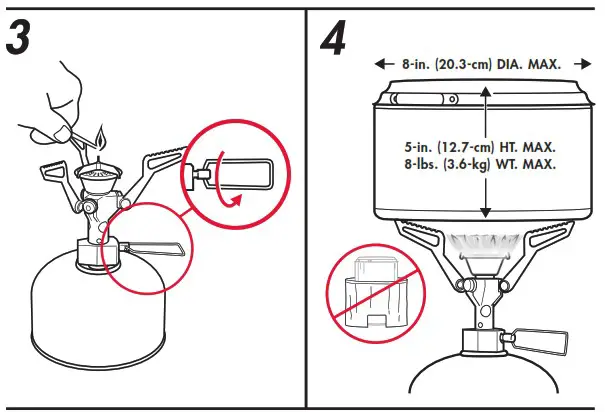 MSR Pocketrocket 2 Stove Ultralight Camping and Backpacking Mini Stove Kit - Product Overview 3