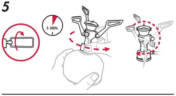 MSR Pocketrocket 2 Stove Ultralight Camping and Backpacking Mini Stove Kit - Product Overview 4