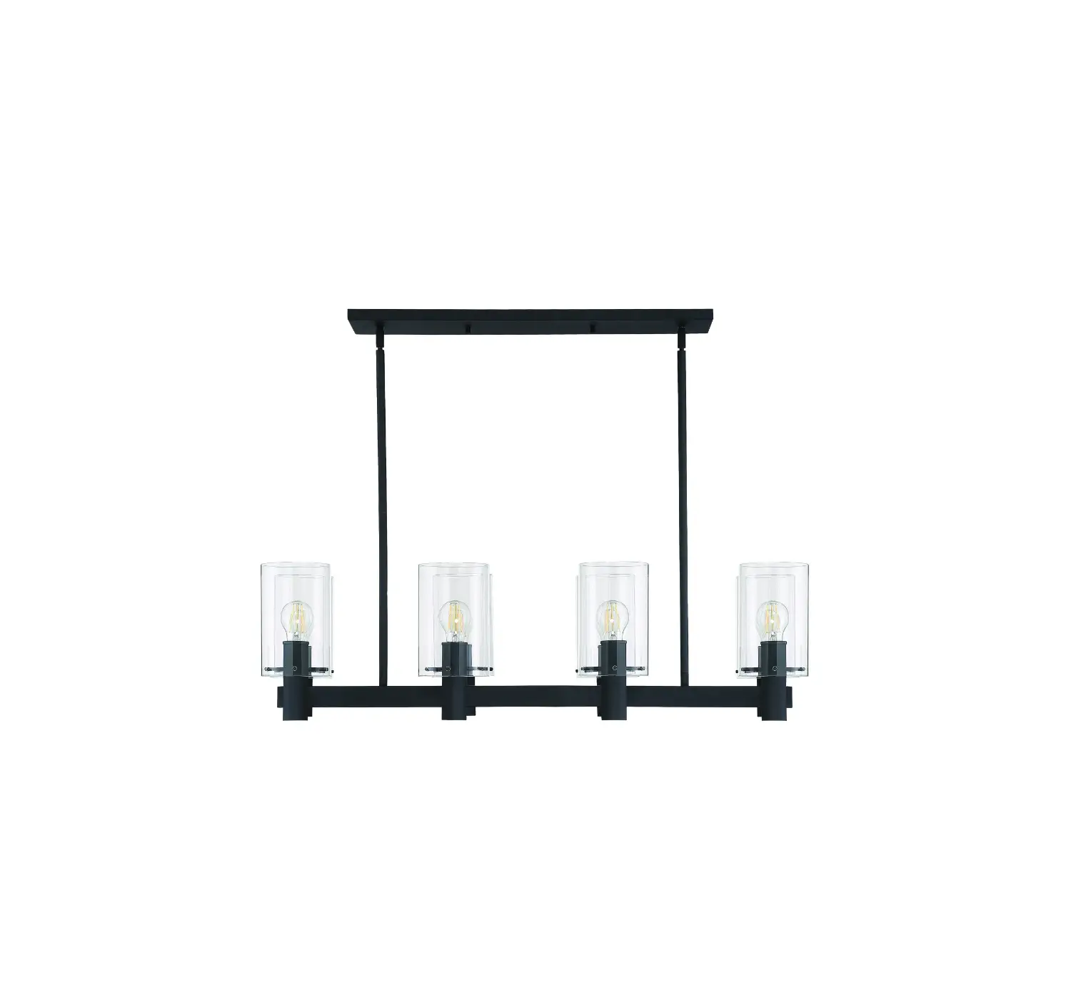 Signature Hardware 949638 Andreo Clear Glass Linear Pendant Light Instruction Manual