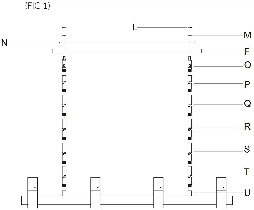 Installation (Fig 1)