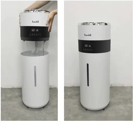 Lacidoll LCDJSQ 2103 Wide Spray Mist Ultrasonic Humidifier - Figure 4