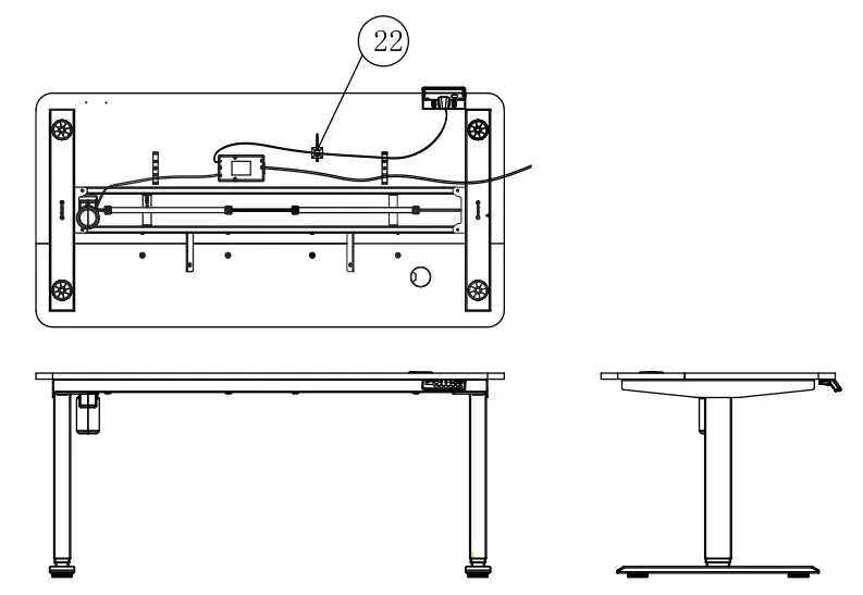 Desks 3187626 Electric Height Adjustable Desk - fig 11