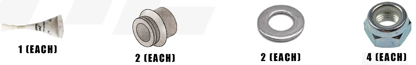 HIGH LIFTER HDAS-P-03 Polaris Ranger 1000 Adjustable Tie Rod - 3