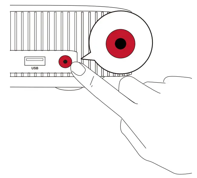 ANKER NEBULA Vega Projector-hand1