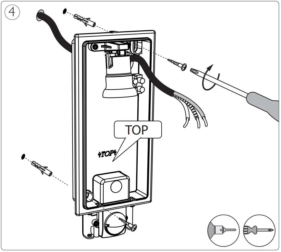 PHILIPS PC02766 Bridge Anthracite Outdoor Wall Light - Fig6