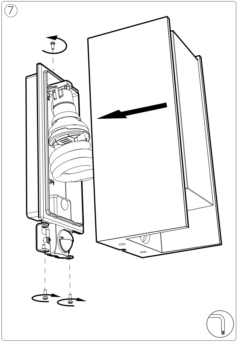 PHILIPS PC02766 Bridge Anthracite Outdoor Wall Light - Fig8