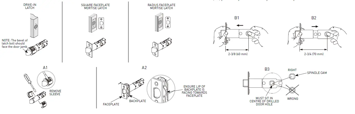 Taymor 1948 Style Inspired Collection Round Rose Lever 3