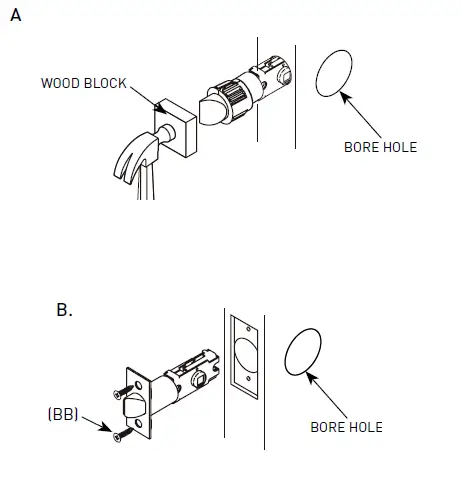 Taymor 1948 Style Inspired Collection Round Rose Lever 4