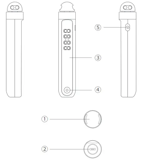 YANXING FIT RC1 Smart LED Jump Rope - 1