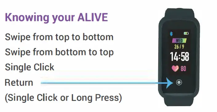 Archon AA-01 Alive Smart Fitness Tracker 1