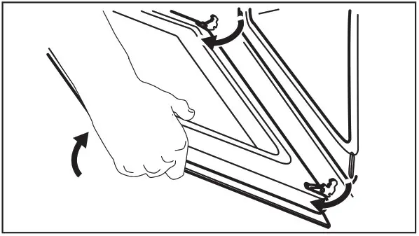 ZANUSSI ZOHKC1X2 Convection Oven - CARE AND CLEANING 4