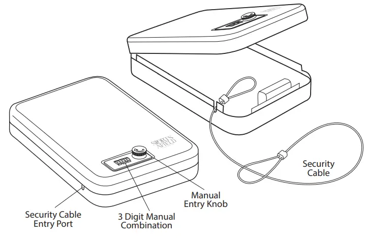 SPORTS AFIELD SA CV Portable Security Vaults
