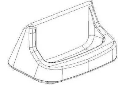 WPS 3.5 inch Wireless Video Door Phone - Charging base