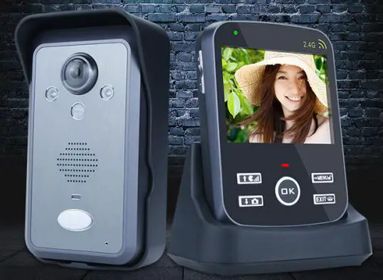 WPS 3.5 inch Wireless Video Door Phone