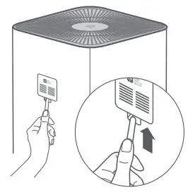 Xiaomi Mi Air Purifier Pro H User Manual - Do not use hot air