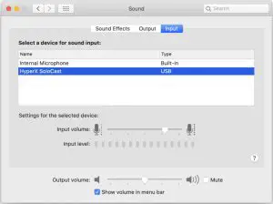 Configuring Microphone