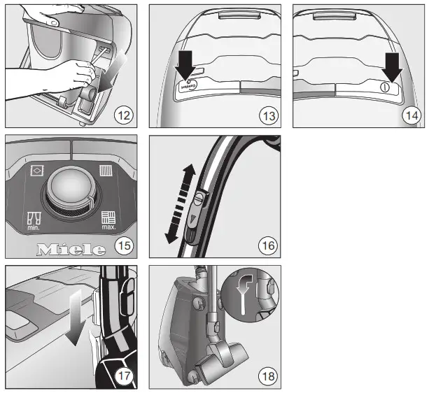Miele Canister Vacuum Cleaner HS16 -- pic2