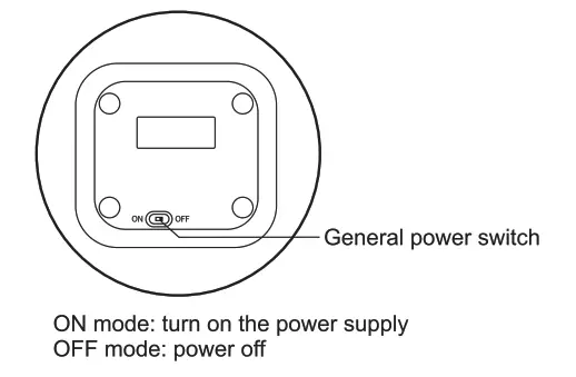 NovoLido B07PPZXRD8 Multi-Functional Table Lamp - General Power Switch