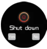 Shut down Button