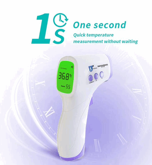 kangxiang KX-08 Non Contact Infrared Forehead Thermometer - One Second