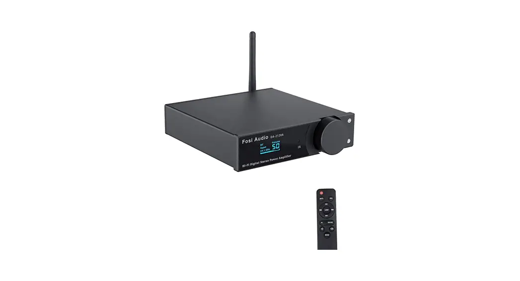 Fosi Audio Da-2120a Bluetooth Amplifier Stereo Hifi 2.1 Ch Wireless Stream User Manual